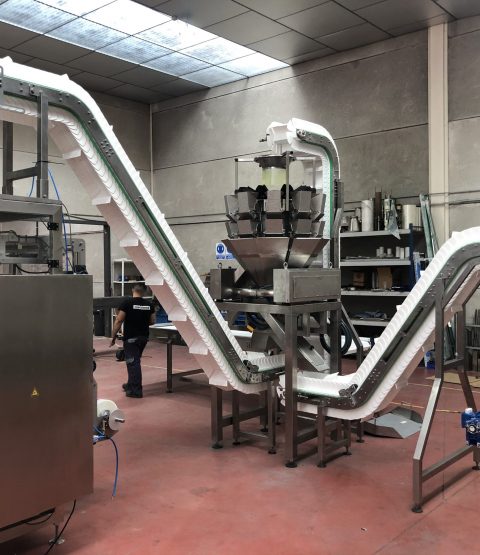 linea de envasado marisco